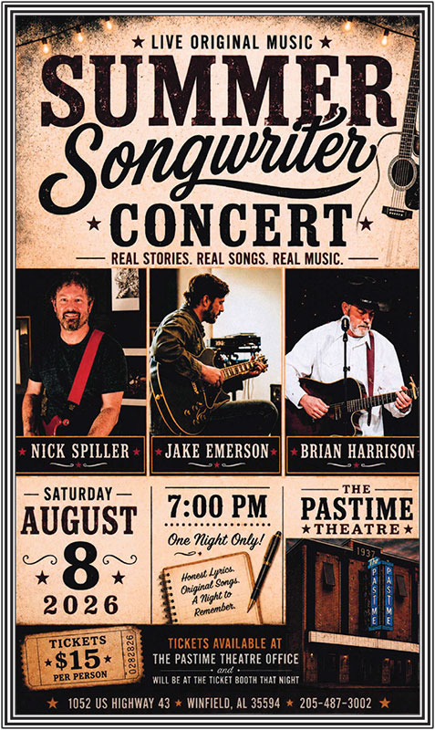 Summer Songwriter Concert