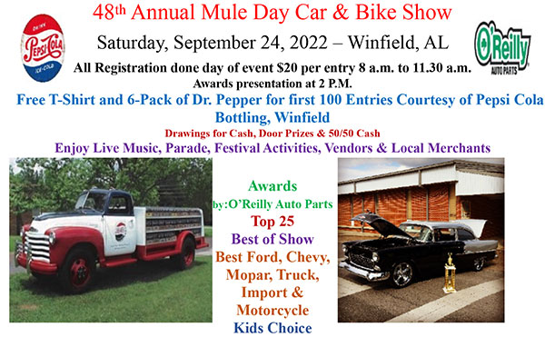 Mule Day Car and Bike Show